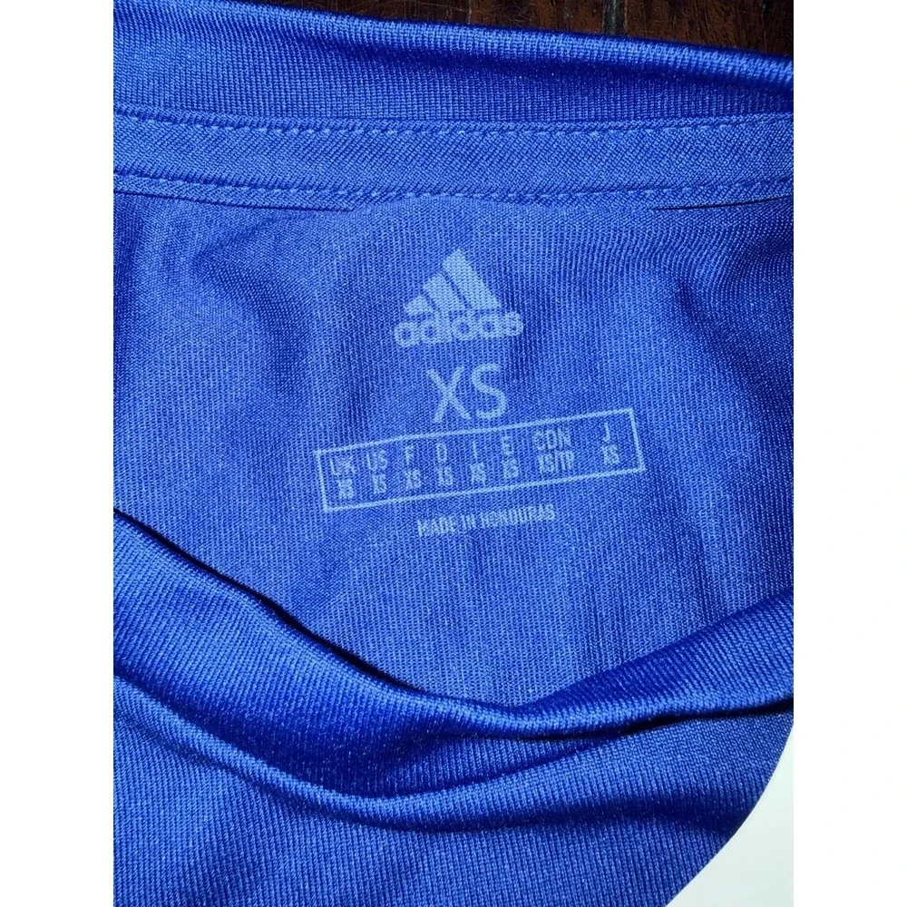 Adidas Seattle Sounders FC MLS Youth XS Blue Pregame Soccer Shirt IM5307 NWT